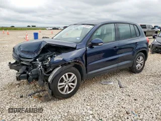 2012 Volkswagen Tiguan SE with VIN WVGAV7AX0CW590384, listed as a Copart auction lot 59136155 with 129,726 mi miles and Salvage title. Bid and sale history available at DreamBid. Image 1.