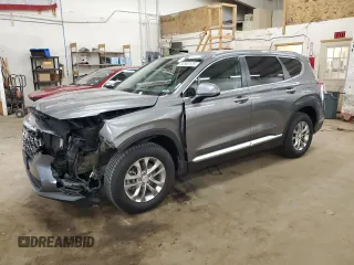 2019 Hyundai Santa Fe SE with VIN 5NMS2CAD0KH131860, listed as a Copart auction lot 52092125 with 84,181 mi miles and Salvage Title. Bid and sale history available at carsss.com. Image 1.