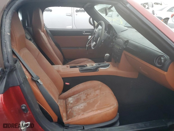 2007 Mazda MX-5 Miata Sport with VIN JM1NC25F870128289, listed as a Copart auction lot 74999014 with 42,875 mi miles and Non Repairable. Bid and sale history available at carsss.com. Image 10.