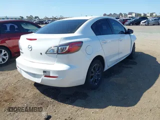 2013 Mazda 3 i SV with VIN JM1BL1TG9D1733582, listed as a IAAI auction lot 41992430 with 143,268 mi miles and . Bid and sale history available at DreamBid. Image 4.