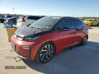 2018 BMW i3 with VIN WBY7Z4C5XJVD97368, listed as a Copart auction lot 82474844 with 0 mi miles and Salvage Title. Bid and sale history available at carsss.com. Image 1.