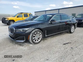 2020 BMW 7 Series 740i with VIN WBA7T2C03LGL17714, listed as a Copart auction lot 51473263 with 60,122 mi miles. Bid and sale history available at carsss.com. Image 1.