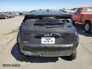 2023 Kia Niro EV Wind with VIN KNDCR3L11P5065350, listed as a Copart auction lot 71127484 with 9,079 mi miles and Salvage Title. Bid and sale history available at carsss.com. Image 6.