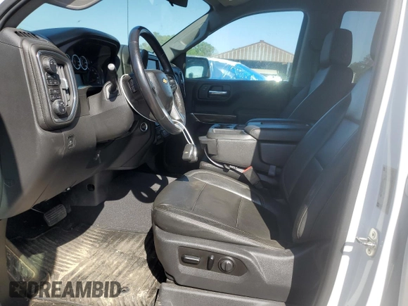 2019 Chevrolet Silverado 1500 LT with VIN 3GCUYDED9KG202458, listed as a Copart auction lot 50389445 with 46,311 mi miles and Salvage Title. Bid and sale history available at carsss.com. Image 7.