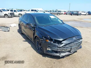 2018 Ford Fusion SE with VIN 3FA6P0HD6JR256535, listed as a IAAI auction lot 42323496 with 115,840 mi miles and . Bid and sale history available at DreamBid. Image 1.