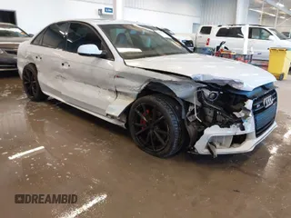2016 Audi S4 Premium Plus with VIN WAUBGAFL3GA004914, listed as a IAAI auction lot 41296241 with 95,631 mi miles. Bid and sale history available at carsss.com. Image 1.