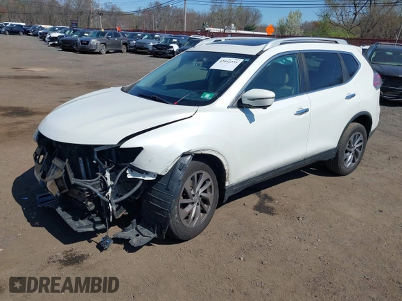 2016 Nissan Rogue SL with VIN 5N1AT2MV0GC755778, listed as a IAAI auction lot 42042335 with 201,371 mi miles and . Bid and sale history available at DreamBid. Image 18.