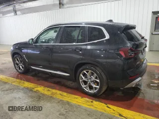 2024 BMW X3 xDrive30i with VIN 5UX53DP09R9U81366, listed as a Copart auction lot 48066155 with Not Provided miles and Salvage Title. Bid and sale history available at DreamBid. Image 2.
