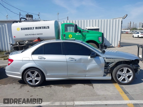2010 Mercedes-Benz C-Class C 300 Sport with VIN WDDGF5EB8AR126050, listed as a IAAI auction lot 41969864 with 194,115 mi miles. Bid and sale history available at carsss.com. Image 14.