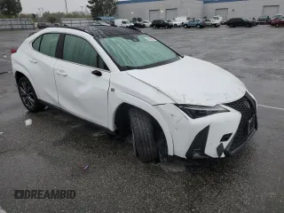 2023 Lexus UX 250h F Sport z VIN JTHB6JBH9P2153442, wystawiony jako Copart lot #43806805 z przebiegiem 36 751 mil mil oraz Szkoda całkowita • Salvage title. Historia ofert i sprzedaży dostępna na DreamBid. Obrazek 4.