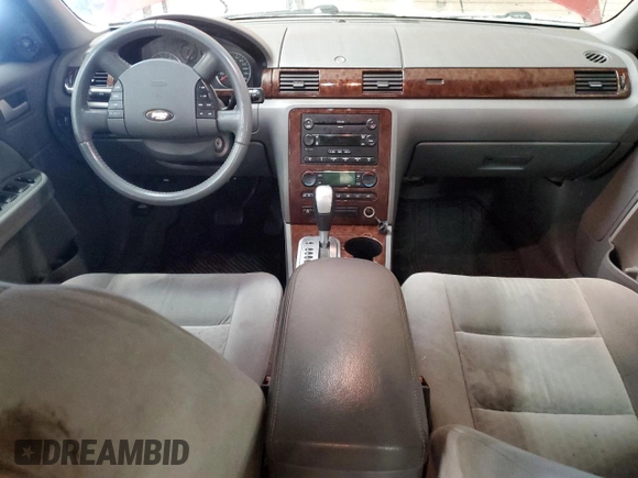 2007 Ford Five Hundred SEL with VIN 1FAHP24137G136773, listed as a Copart auction lot 85575344 with 0 mi miles and Salvage Title. Bid and sale history available at carsss.com. Image 8.