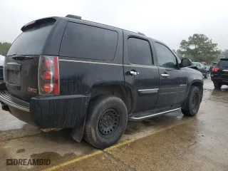 2008 GMC Yukon Denali with VIN 1GKEC63888J161093, listed as a Copart auction lot 46174865 with 0 mi miles and Salvage Title. Bid and sale history available at carsss.com. Image 3.