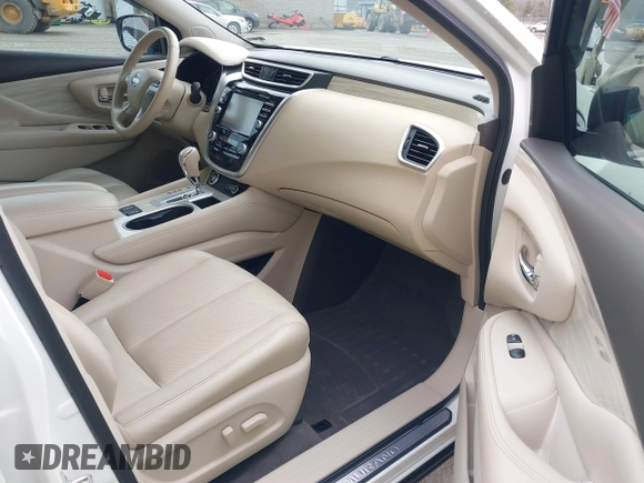 2018 Nissan Murano S z VIN 5N1AZ2MG4JN136385, wystawiony jako IAAI lot #41974283 z przebiegiem 60 741 mil mil oraz . Historia ofert i sprzedaży dostępna na DreamBid. Obrazek 5.