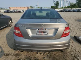 2008 Mercedes-Benz C 300 Sport with VIN WDDGF54X88F135386, listed as a Copart auction lot 59274095 with 154,723 mi miles and Salvage title. Bid and sale history available at DreamBid. Image 6.