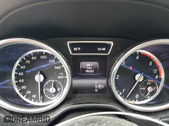 2015 Mercedes-Benz GL-Class GL 350 BlueTEC with VIN 4JGDF2EEXFA488050, listed as a Copart auction lot 61011443 with 76,222 mi miles. Bid and sale history available at carsss.com. Image 9.