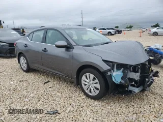 2025 Nissan Sentra S with VIN 3N1AB8BV5SY270147, listed as a Copart auction lot 51860955 with 1,440 mi miles and Salvage Title. Bid and sale history available at DreamBid. Image 4.
