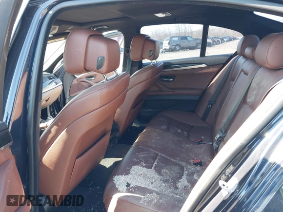 2013 BMW 5 Series 535i xDrive with VIN WBAFU7C52DDU70203, listed as a IAAI auction lot 41706253 with Not provided miles and . Bid and sale history available at DreamBid. Image 8.