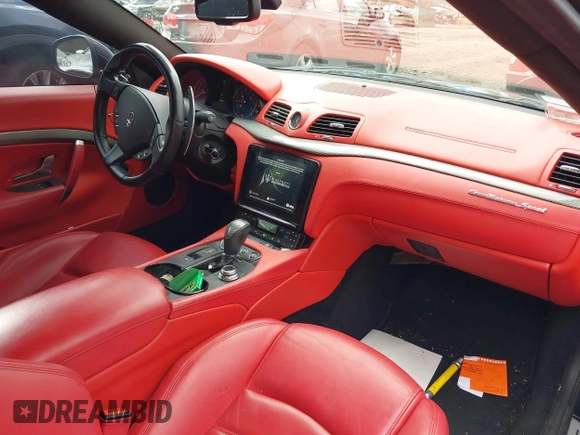 2018 Maserati GranTurismo Sport with VIN ZAM45VLA9J0270166, listed as a IAAI auction lot 41200622 with 25,476 mi miles. Bid and sale history available at carsss.com. Image 5.
