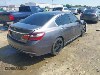 2016 Honda Accord Sport with VIN 1HGCR2F55GA095341, listed as a IAAI auction lot 42475410 with 154,470 mi miles and . Bid and sale history available at DreamBid. Image 4.