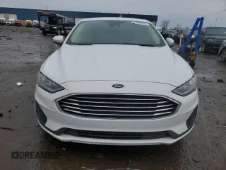 2020 Ford Fusion SE with VIN 3FA6P0HD9LR263756, listed as a Copart auction lot 47646955 with 59,130 mi miles and Salvage Title. Bid and sale history available at carsss.com. Image 5.