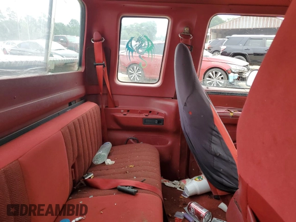 1992 Ford F-150 with VIN 1FTEX15N8NKB89925, listed as a Copart auction lot 62930744 with Not Provided miles and Salvage Title. Bid and sale history available at carsss.com. Image 10.