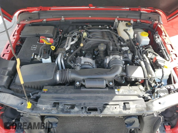 2021 Jeep Wrangler Unlimited Sport S z VIN 1C4HJXDG9MW866184, wystawiony jako Copart lot #61152125 z przebiegiem 37 215 mil mil oraz Szkoda całkowita • Salvage title. Historia ofert i sprzedaży dostępna na DreamBid. Obrazek 12.