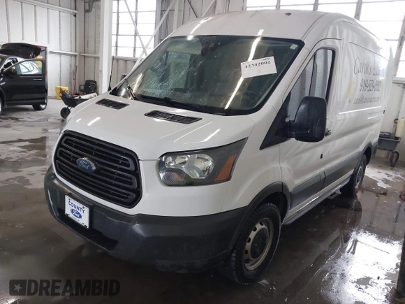 2017 Ford Transit Cargo with VIN 1FTYE1CM1HKA22579, listed as a IAAI auction lot 42342002 with 91,864 mi miles and . Bid and sale history available at DreamBid. Image 18.