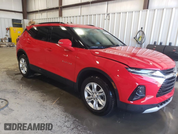 2021 Chevrolet Blazer LT with VIN 3GNKBCR45MS543425, listed as a Copart auction lot 57605055 with 46,125 mi miles and Clean title. Bid and sale history available at DreamBid. Image 4.