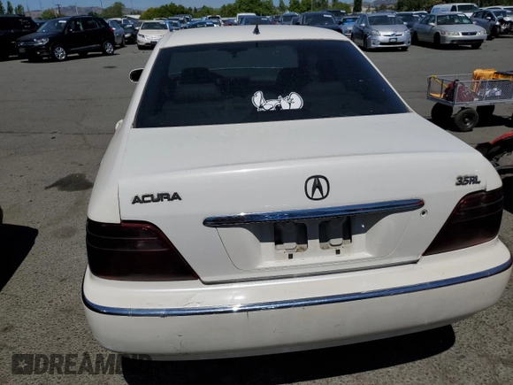 2002 Acura RL with VIN JH4KA966X2C005549, listed as a Copart auction lot 55038214 with 189,488 mi miles and Salvage title. Bid and sale history available at DreamBid. Image 6.