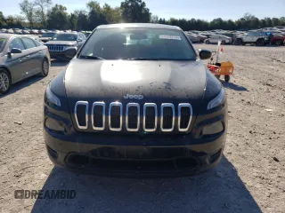 2017 Jeep Cherokee Sport with VIN 1C4PJMAS7HD222221, listed as a Copart auction lot 74942774 with 103,537 mi miles and Salvage Title. Bid and sale history available at carsss.com. Image 5.