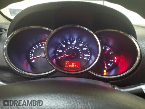 2012 Kia Sorento LX with VIN 5XYKTCA6XCG302611, listed as a Copart auction lot 52367985 with 180,671 mi miles and Clean Title. Bid and sale history available at DreamBid. Image 9.