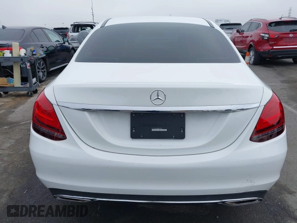 2021 Mercedes-Benz C 300 with VIN W1KWF8DB0MR648738, listed as a IAAI auction lot 41489947 with 26,252 mi miles and . Bid and sale history available at carsss.com. Image 16.