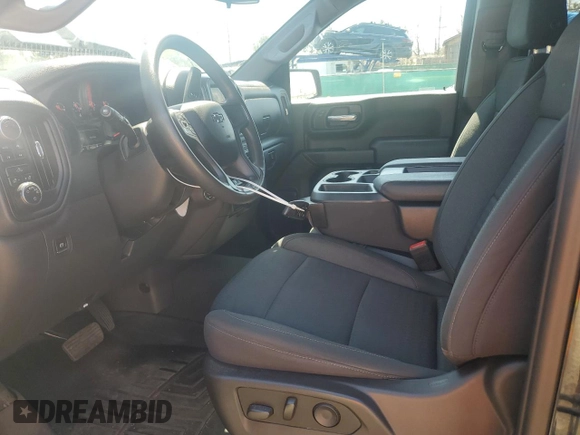 2022 Chevrolet Silverado 1500 Custom Trail Boss with VIN 3GCPDCEK4NG669261, listed as a Copart auction lot 53146265 with 34,612 mi miles and Salvage Title. Bid and sale history available at carsss.com. Image 7.
