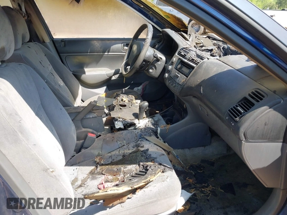 2003 Honda Civic EX with VIN 1HGES26753L005215, listed as a IAAI auction lot 42076026 with Not Provided miles and . Bid and sale history available at DreamBid. Image 5.