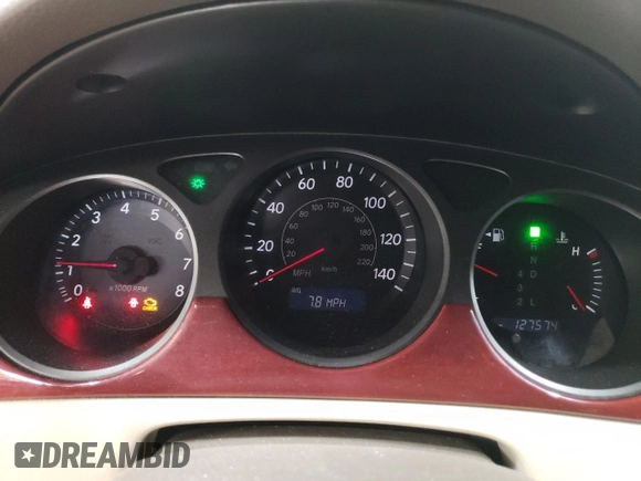 2002 Lexus ES 300 with VIN JTHBF30G620034211, listed as a Copart auction lot 51407625 with 127,574 mi miles and Salvage Title. Bid and sale history available at DreamBid. Image 9.
