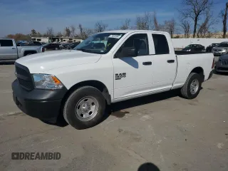 2019 Ram 1500 Classic Tradesman with VIN 1C6RR6FGXKS733336, listed as a Copart auction lot 77825564 with 53,273 mi miles and Salvage Title. Bid and sale history available at carsss.com. Image 1.