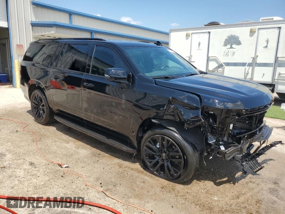 2021 Chevrolet Suburban RST with VIN 1GNSKEKT7MR469473, listed as a Copart auction lot 67479964 with 59,192 mi miles and Salvage Title. Bid and sale history available at carsss.com. Image 4.