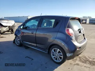 2014 Chevrolet Spark EV LT with VIN KL8CL6S04EC525405, listed as a Copart auction lot 46672285 with 87,898 mi miles and Salvage Title. Bid and sale history available at carsss.com. Image 2.