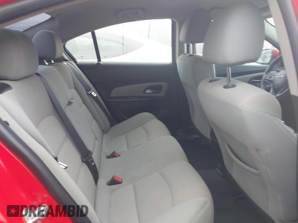 2015 Chevrolet Cruze LT with VIN 1G1PC5SB8F7162923, listed as a IAAI auction lot 42196404 with 186,559 mi miles and . Bid and sale history available at DreamBid. Image 8.