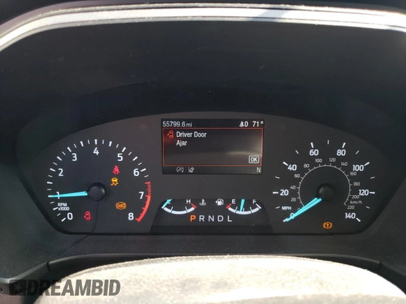 2022 Ford Escape S with VIN 1FMCU9F67NUA05967, listed as a Copart auction lot 48883085 with 55,799 mi miles and Salvage title. Bid and sale history available at DreamBid. Image 9.