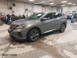2019 Nissan Murano S with VIN 5N1AZ2MSXKN120195, listed as a IAAI auction lot 41031397 with 61,161 mi miles. Bid and sale history available at carsss.com. Image 17.