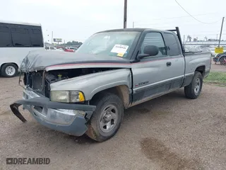 1998 Dodge Ram 1500 with VIN 1B7HC13Z9WJ162190, listed as a IAAI auction lot 39350526 with 1 mi miles. Bid and sale history available at carsss.com. Image 2.