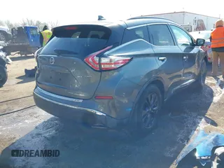2017 Nissan Murano SL with VIN 5N1AZ2MH2HN154838, listed as a IAAI auction lot 41597159 with 113,869 mi miles and . Bid and sale history available at DreamBid. Image 4.