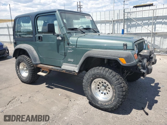 2000 Jeep Wrangler Sport с VIN 1J4FA49S4YP710633, выставлен на аукционе Copart как лот 65095875 с пробегом 107 613 миль миль и Чистый • Clean title. История ставок и продаж доступна на DreamBid. Изображение 4.