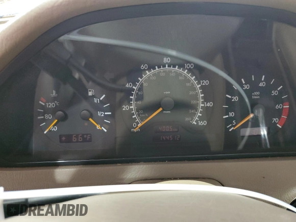 1999 Mercedes-Benz C 230/260/280/320 with VIN WDBHA24G7XA740618, listed as a Copart auction lot 78695104 with 144,512 mi miles and Salvage Title. Bid and sale history available at carsss.com. Image 9.