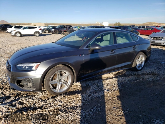 2021 Audi A5 Sportback S line Premium Plus with VIN WAUFACF59MA028338, listed as a Copart auction lot 73235173 with 20,803 mi miles. Bid and sale history available at carsss.com. Image 1.