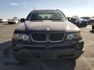 2005 BMW X5 3.0i with VIN 5UXFA13585LU49337, listed as a Copart auction lot 75214894 with 147,241 mi miles and Salvage Title. Bid and sale history available at carsss.com. Image 5.