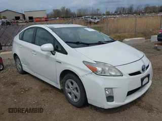 2010 Toyota Prius II with VIN JTDKN3DU9A0194201, listed as a IAAI auction lot 42134987 with 264,115 mi miles. Bid and sale history available at carsss.com. Image 1.
