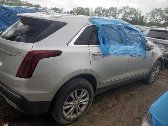 2020 Cadillac XT5 Premium Luxury FWD with VIN 1GYKNCRS4LZ123097, listed as a Copart auction lot 44147615 with 168,963 mi miles and Clean title. Bid and sale history available at DreamBid. Image 3.
