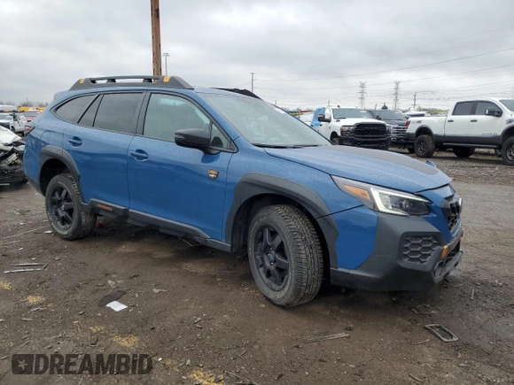 2024 Subaru Outback Wilderness with VIN 4S4BTGSD4R3218300, listed as a Copart auction lot 50718375 with 13,542 mi miles and Salvage title. Bid and sale history available at DreamBid. Image 4.